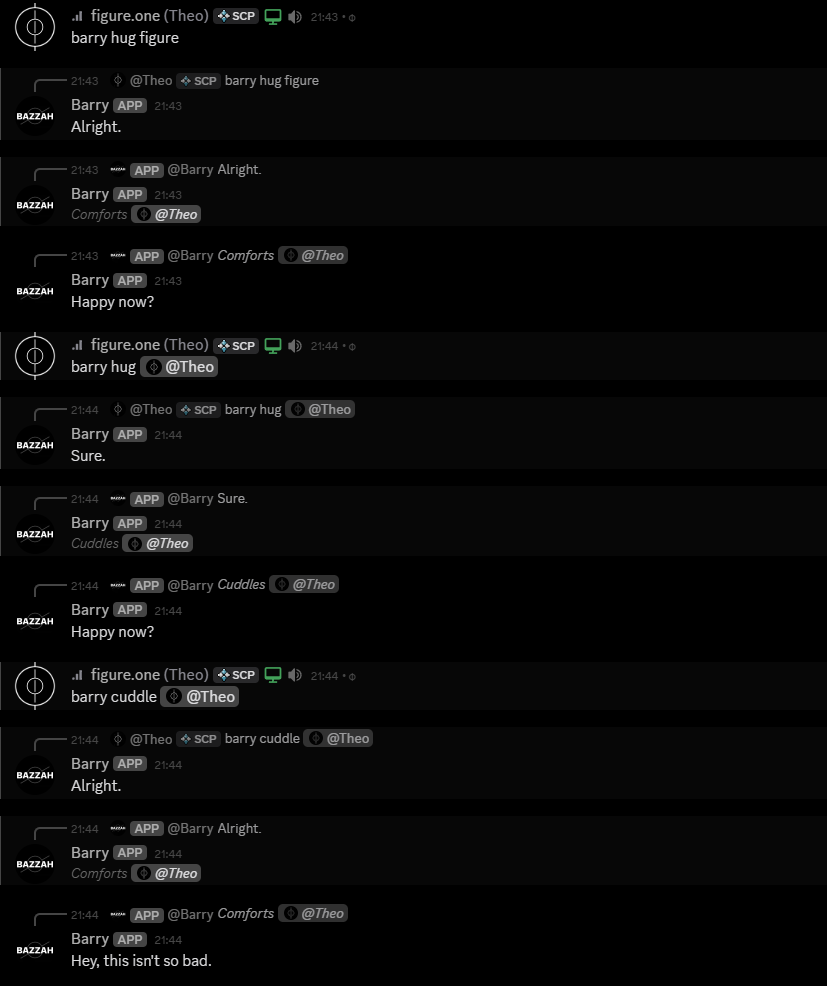 Hug Response